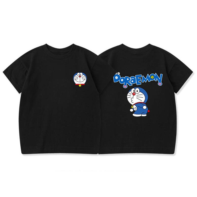 kaos couple FAM DORAEM00N SIUL seragam kembar Ibu ayah anak baju katun kapelan suami istri baju cewe