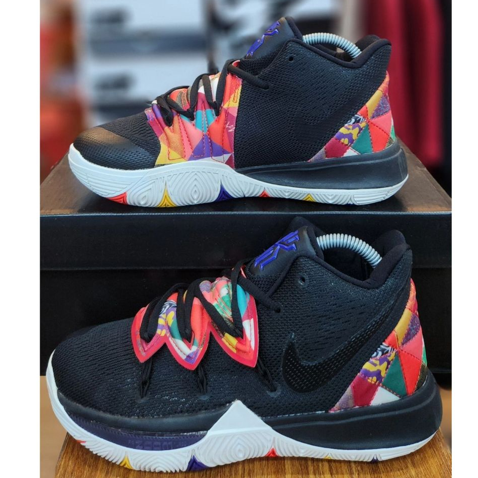 Kyrie 5 Chinese New Yeard Black Multicolor & Neon