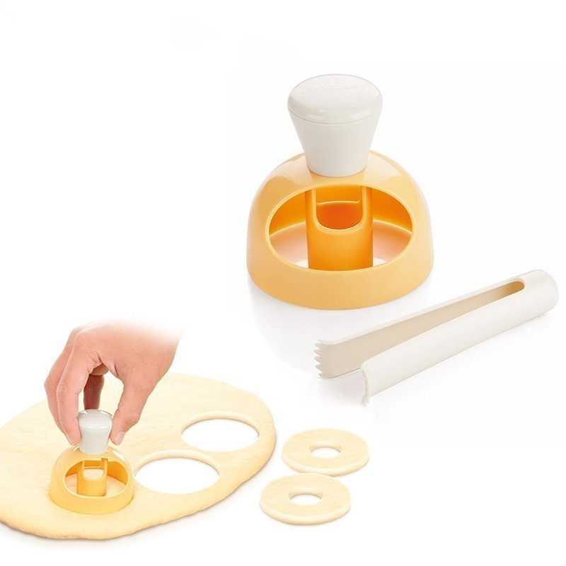 MH - CETAKAN DONUT + CAPIT CDC01 - PENCETAK DONUT - CETAKAN SET DONUT