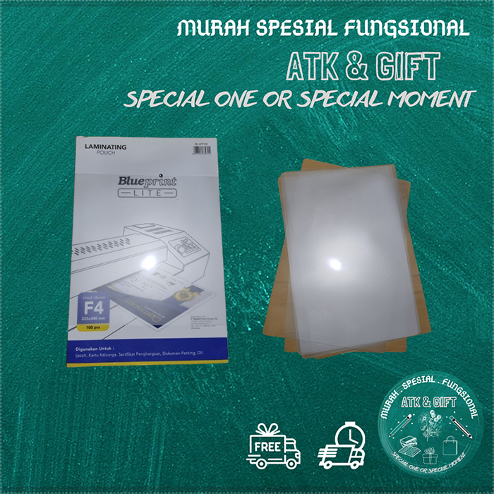 

Blueprint lite laminating F4 225x 340mm