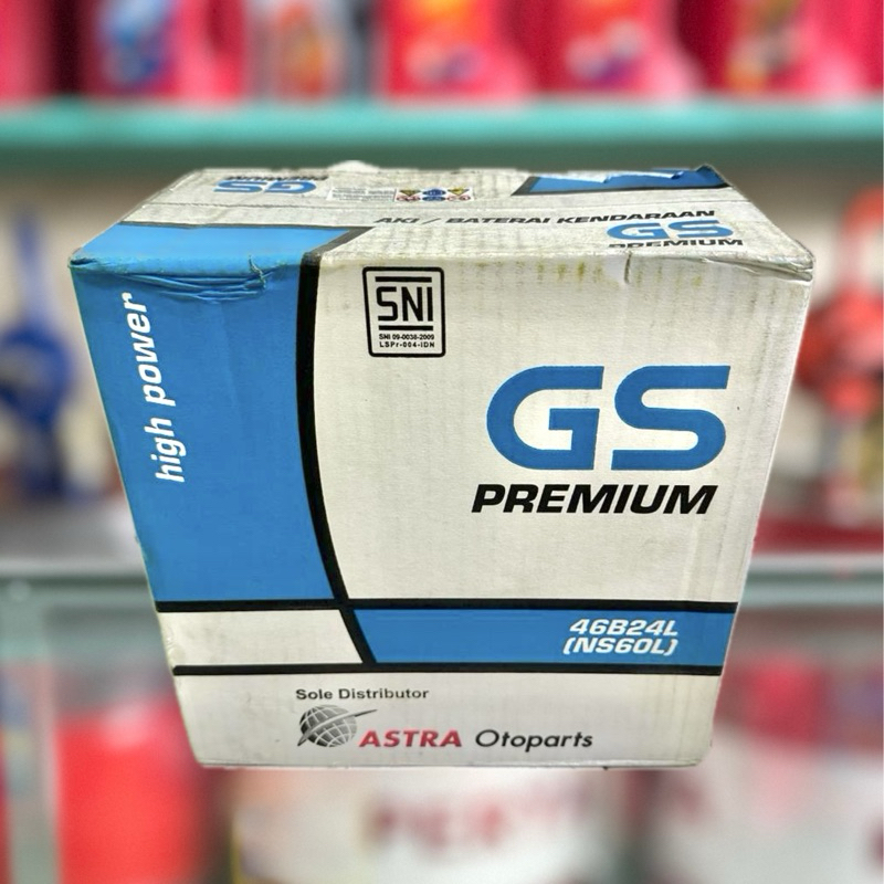 Aki / Accu GS PREMIUM NS60L ASTRA OTOPARTS
