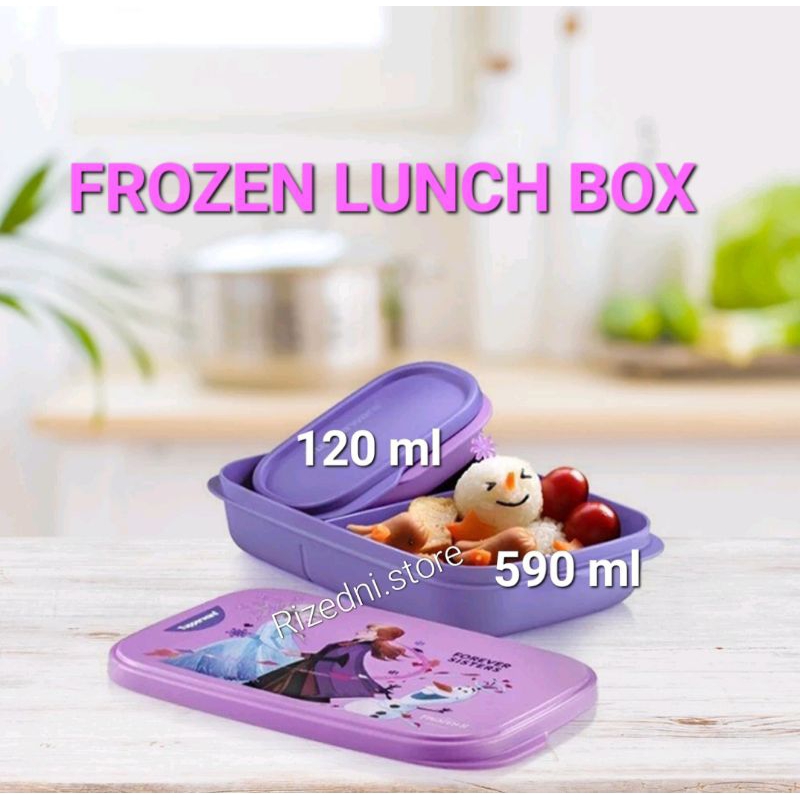 frozen lunch box tupperware / frozen lunch set tupperware