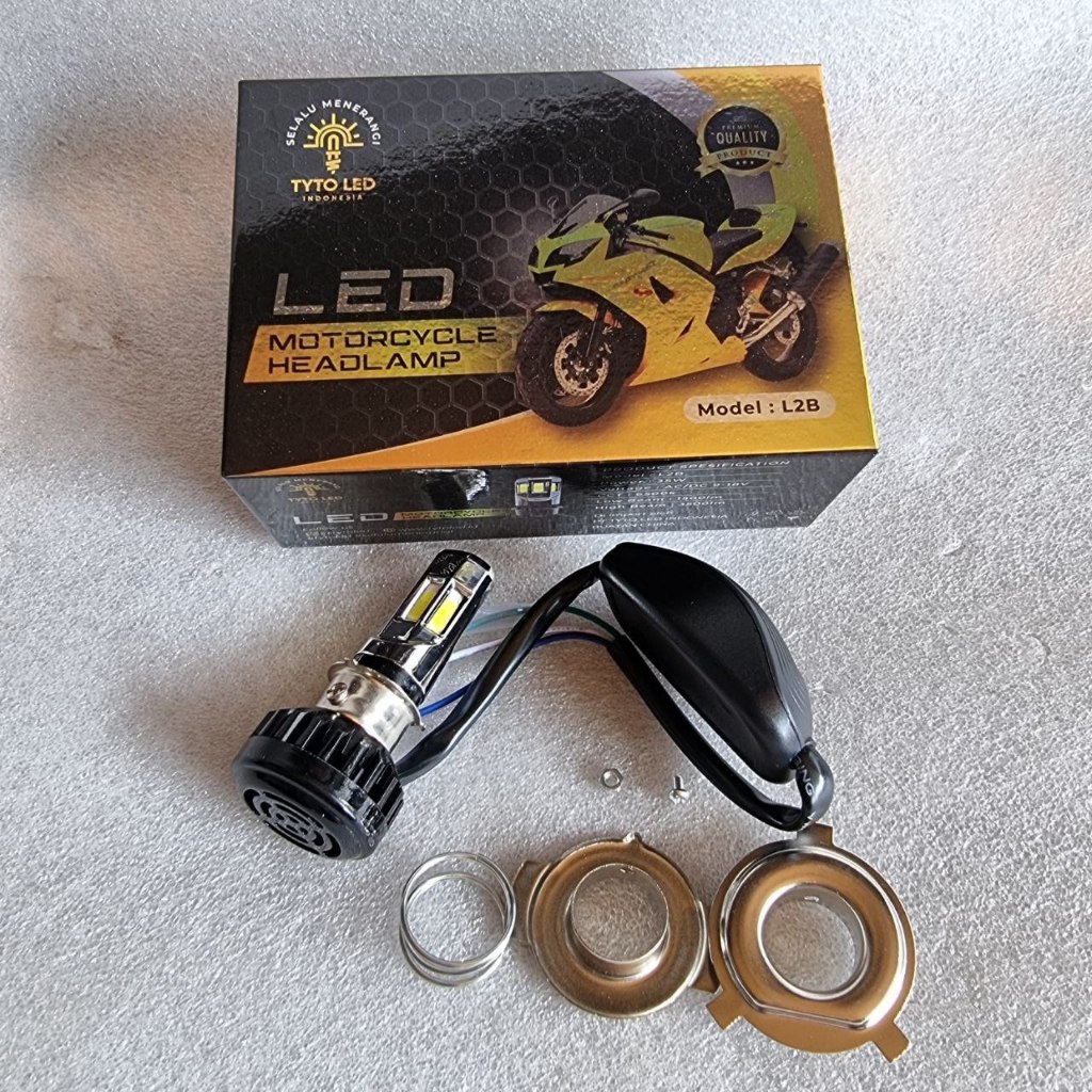 Lampu Kipas 6 Sisi LED Putih Universal Kualitas Bagus Ori TYTO