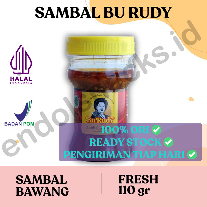 

SAMBAL BAWANG BU RUDY 110gr