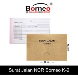 

TBMO Surat Jalan Borneo 2 ply Kecil Per Pack NTOB0013 / Surat Jalan