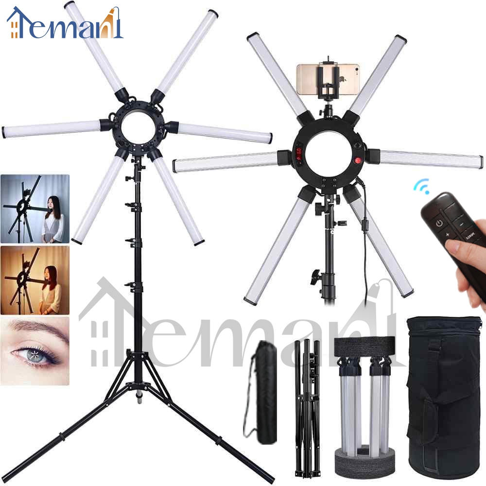 Profesional Lampu Starlight Makeup Portable Ring Light Tripod Lampu Ring Light Lampu Make Up Ring Li