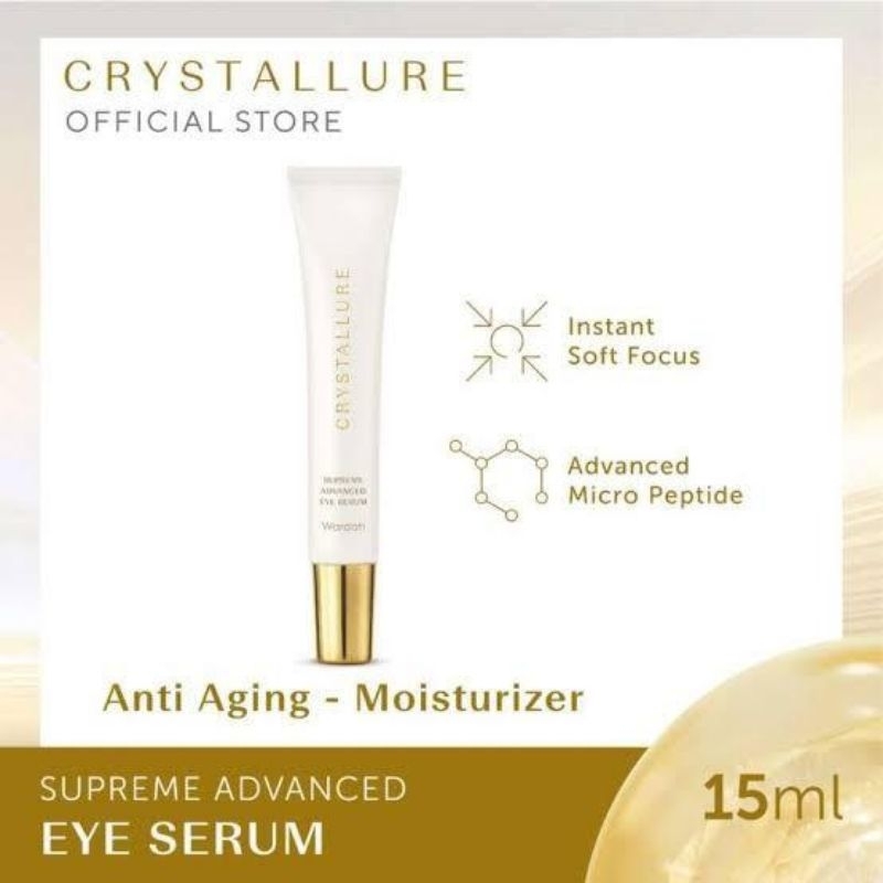 Wardah Eye Serum Cristallure Supreme Series