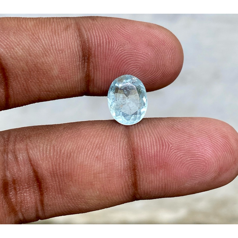 Natural Aquamarine Beryl Batu Aquamarine Beryl dim 11x9x5.5