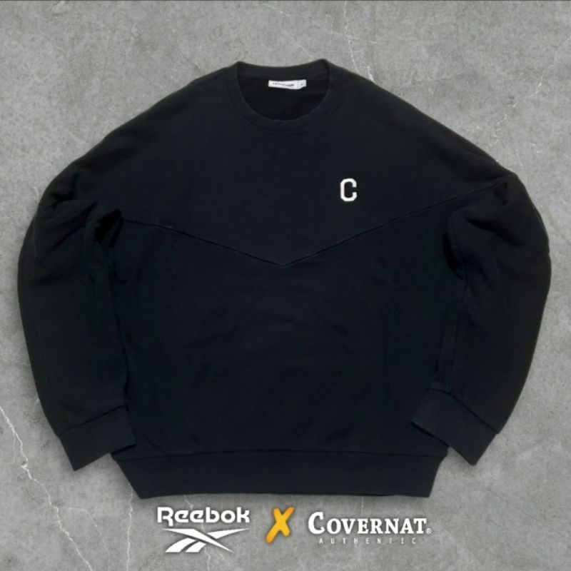 Reebok X Covernat Crewneck Collab Logo Full Bordir