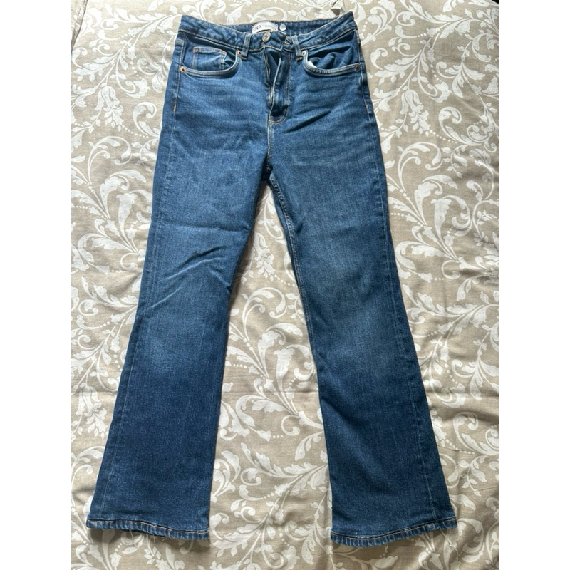 Zara Blue Flare Jeans