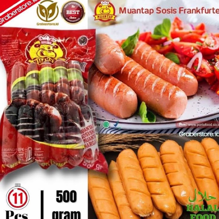 

NNG156 Terbaru 33 sosis bakar mini muantap 5 gr