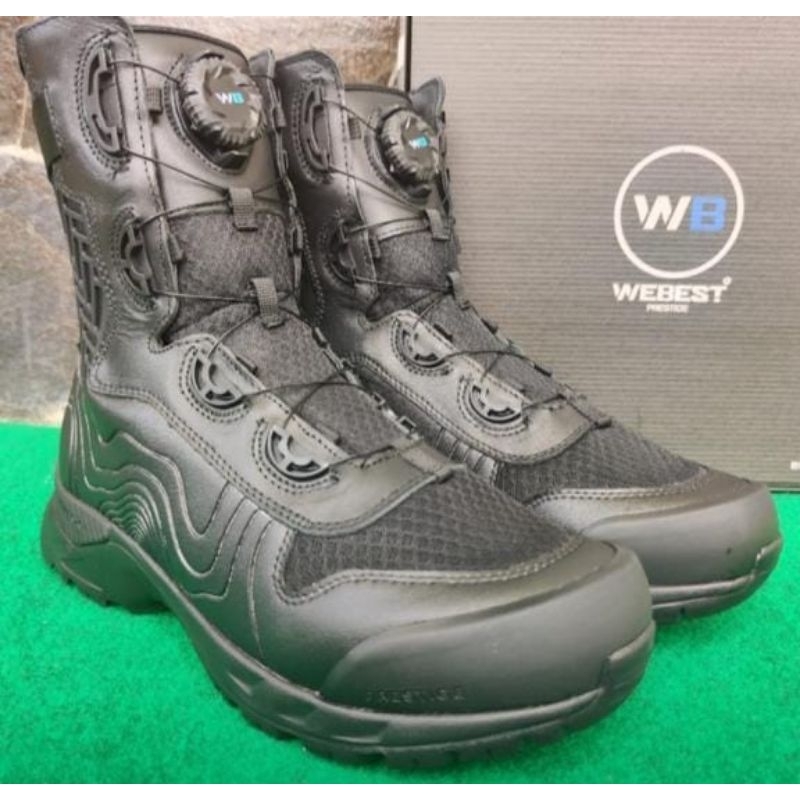 Sepatu PDL Webest Cobra Tali Putar.