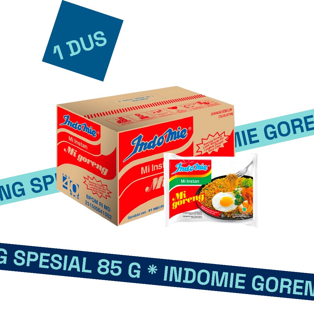 

Indomie Goreng Spesial 1 Dus