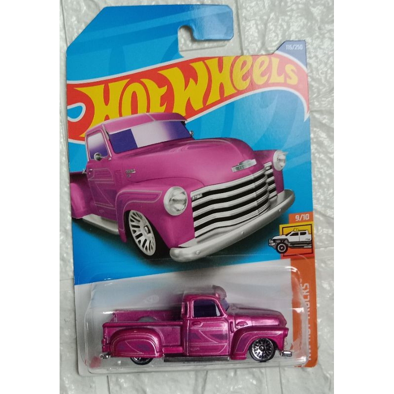 hot wheels la troca pink