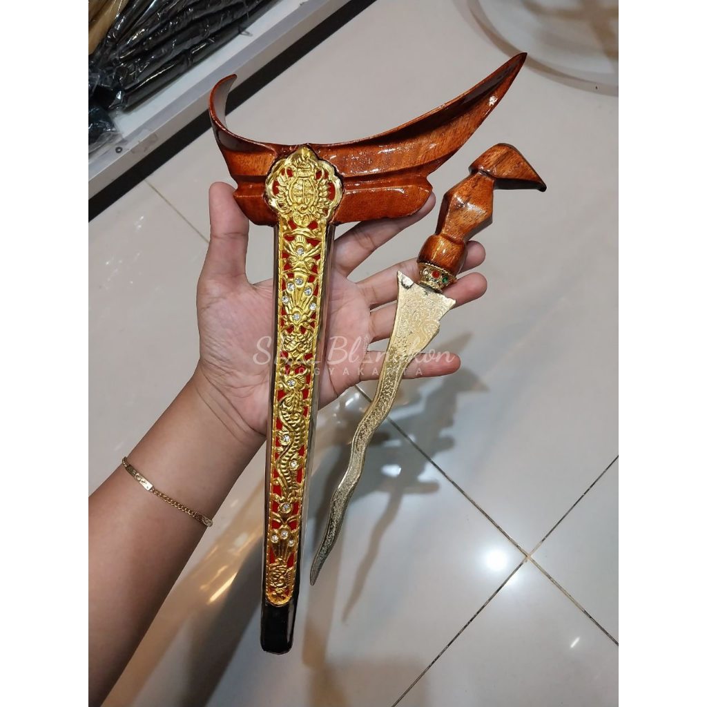 KERIS PENGANTIN SUNDA / KERIS SUNDA / KERIS KUNINGAN / KERIS MANTEN