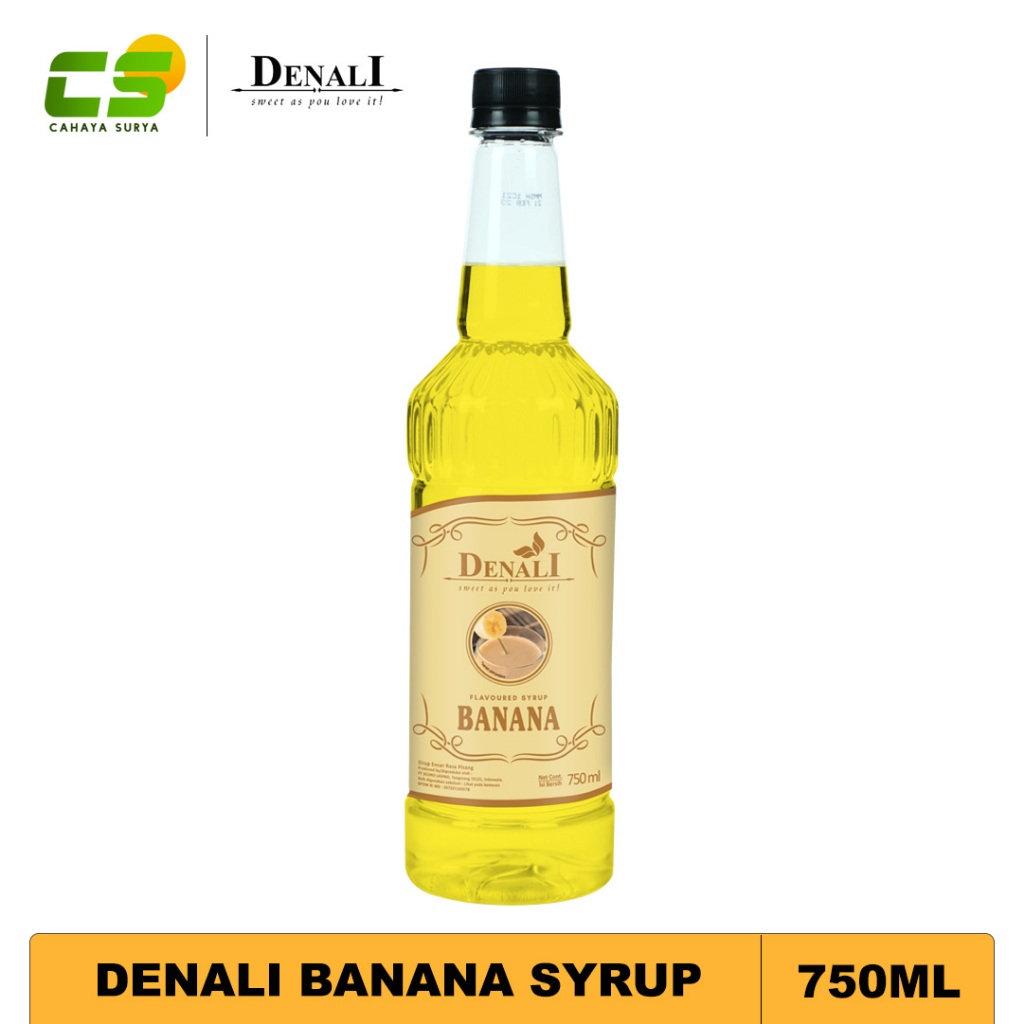 

Denali Syrup / Sirup - Banana Syrup 750 ml