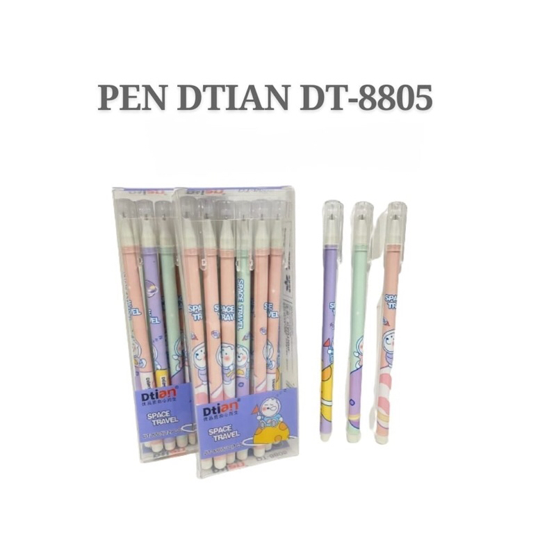 

1lsn(12pcs) Pen Gel Dtian 8805 pen lucu pen fancy pen murah