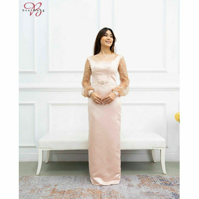 Gaun Pesta 3062 Rose Gold