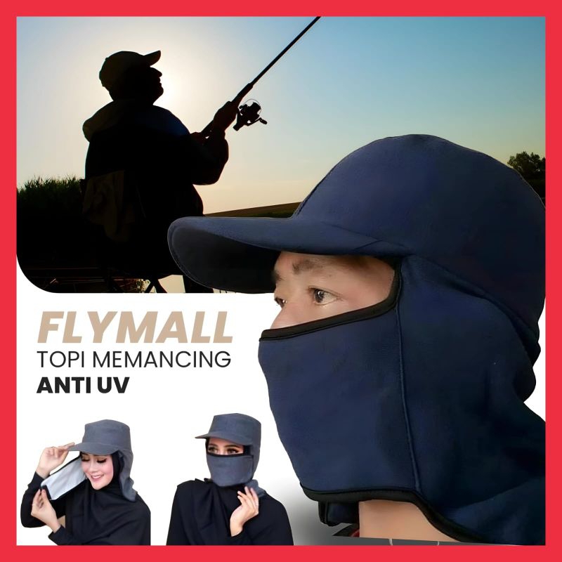 TOPI MANCING - TOPI PROYEK - TOPI BERKEBUN - TOPI JEPANG [ANTI PANAS & UV]