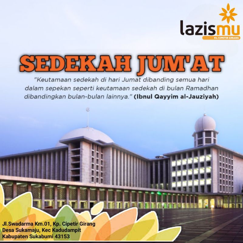 Sedekah Jumat #Lazismu