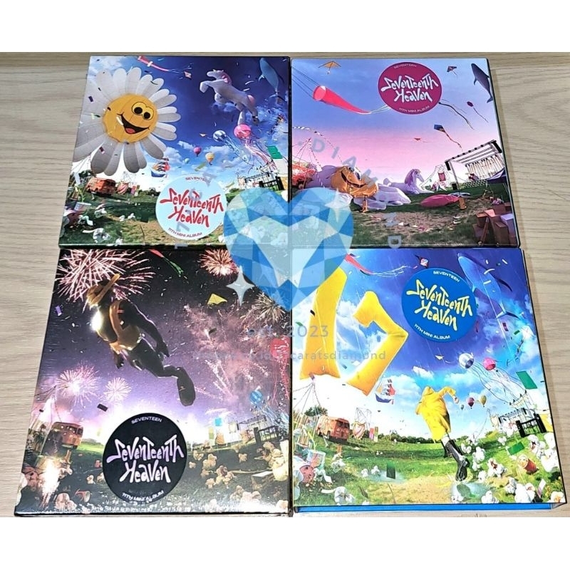 READY STOCK - SEVENTEEN 11th Mini Album - SEVENTEENTH HEAVEN - SEALED / UNSEALED - FIRST PRESS - REG