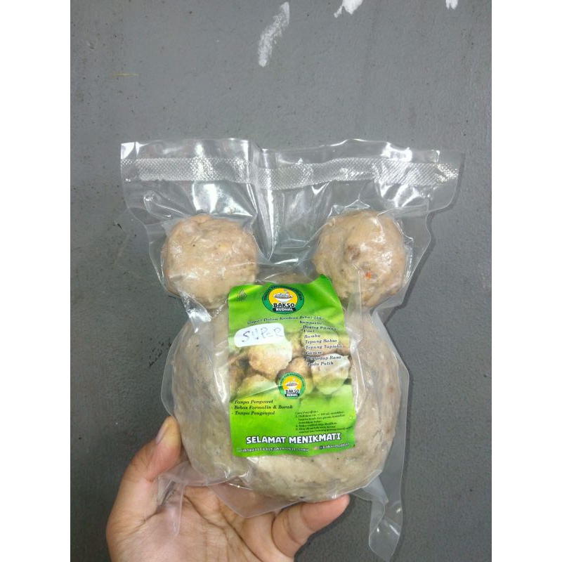 

bakso super jumbo isi 1