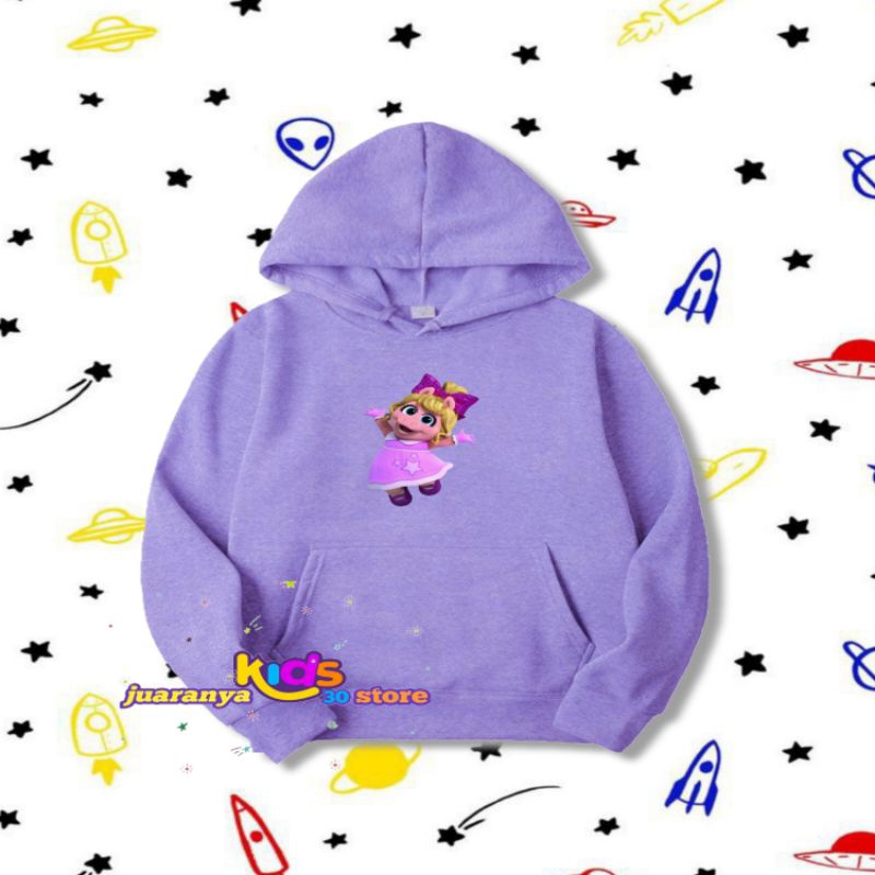 Hoodie sweater jumper anak Muppet babies fige