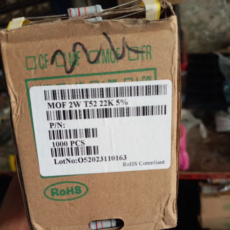 resistor 22k 2watt