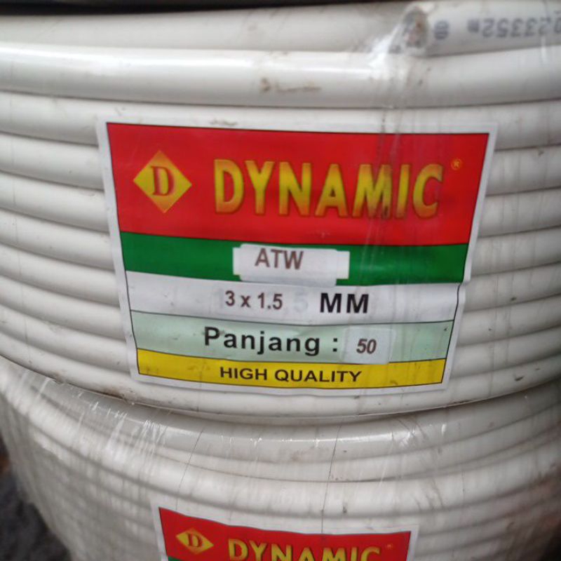 kabel dinamic 3x1,5 satu rol