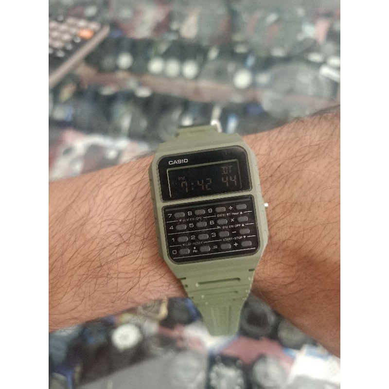 jam tangan Casio kalkulator all original