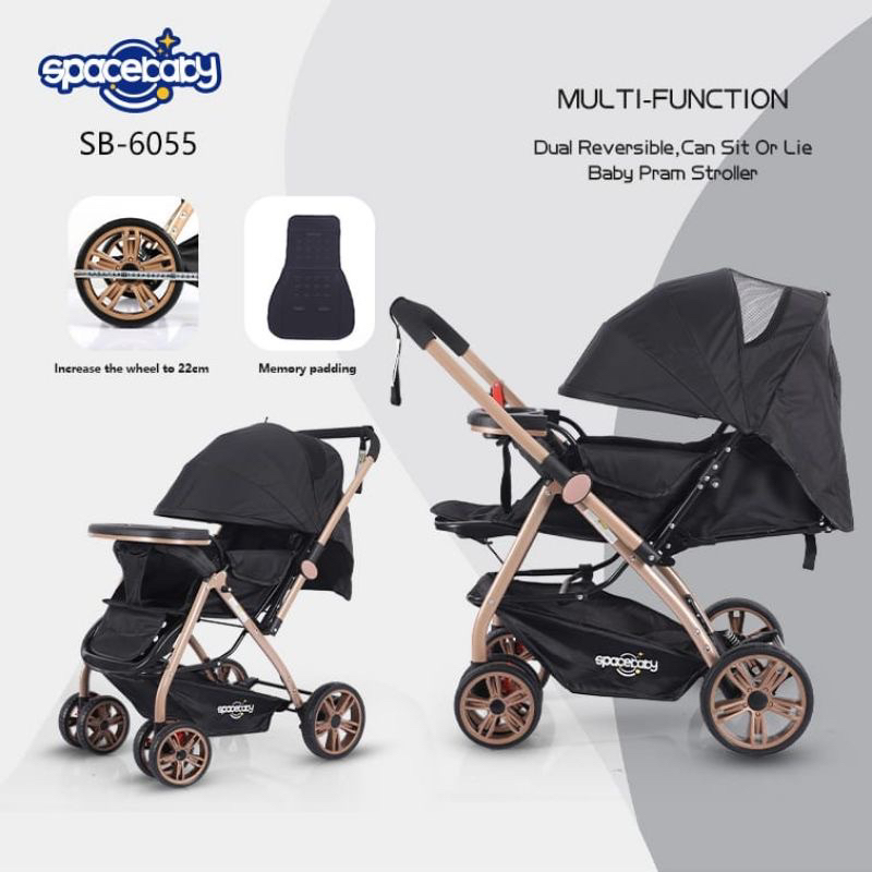 Stroller Spacebaby 6055 second free Omiland Alas Stroller