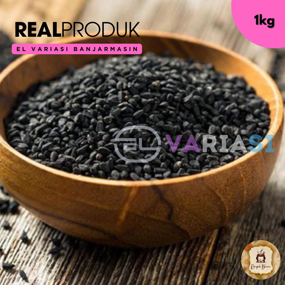 

1kg || Jintan Hitam / Habbattusaudah / Biji Jintan Hitam By. EL Variasi