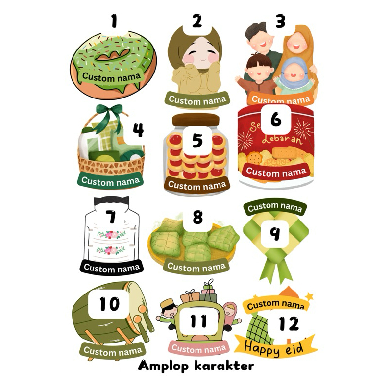 

Amplop karakter