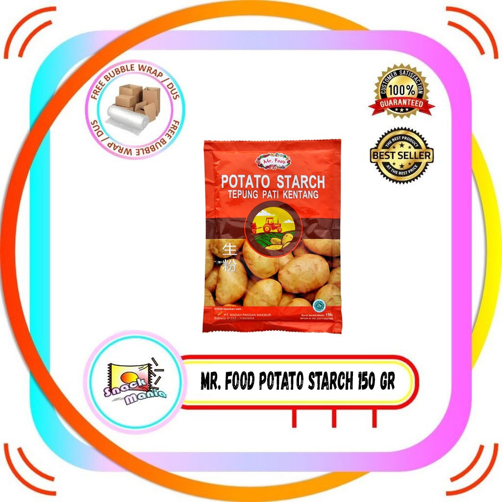 

Mr. Food Potato Starch Tepung Pati Kentang ~ 150 gr