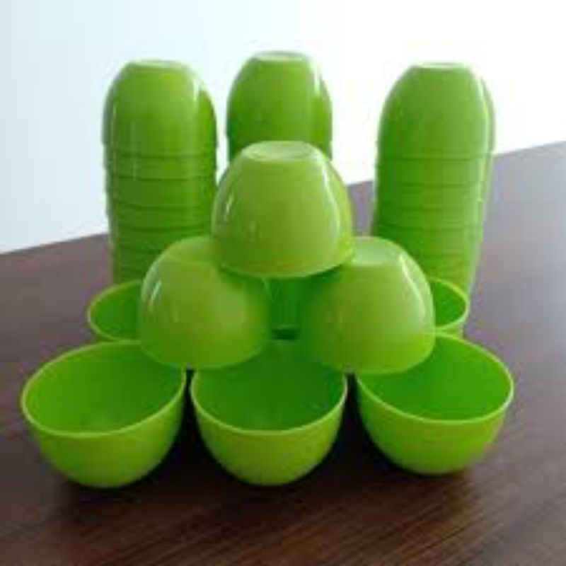 (KUE MANGKOK HIJAU) Cetakan Kue Mangkok Plastik / Cetakan Kue Apem / Cetakan Kue Basah