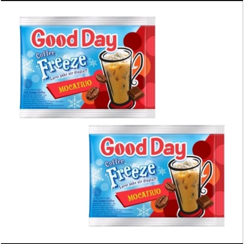 

Good Day Freeze Mocafrio 1 renceng ( 10 Sachet )