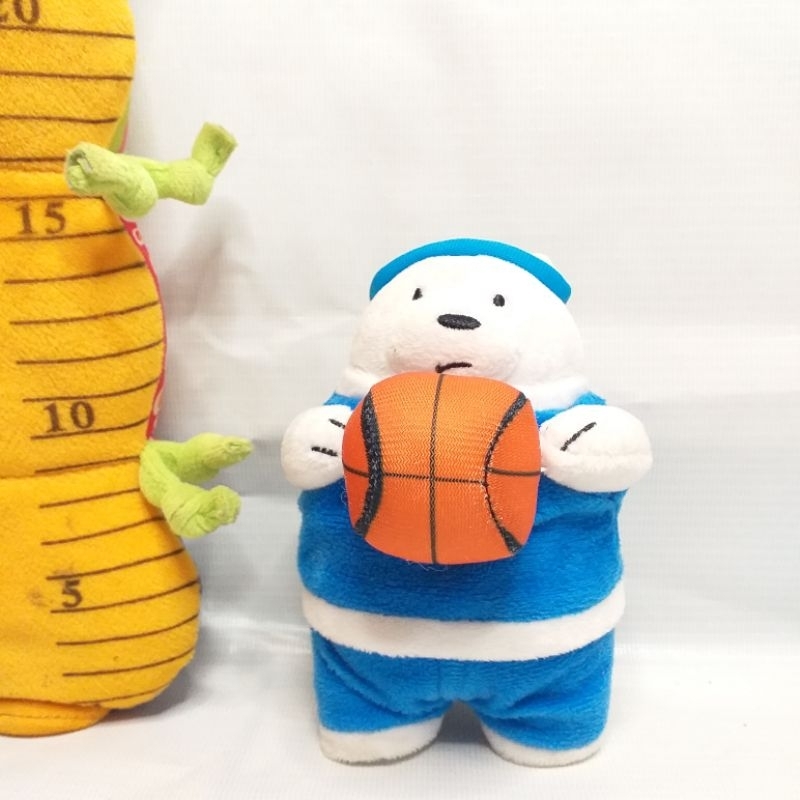BONEKA KARAKTER WBB ICE BEAR KOSTUM BASKET