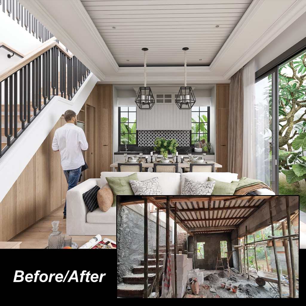 Jasa Desain Interior (Rumah-Cafe-Kantor-Hotel)