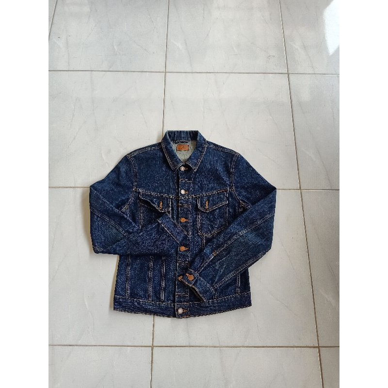 jaket jeans berkualitas by nudie jean'co