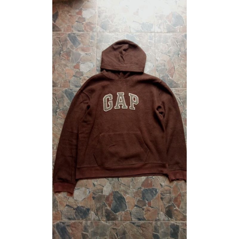 Hoodie Gap Coklat