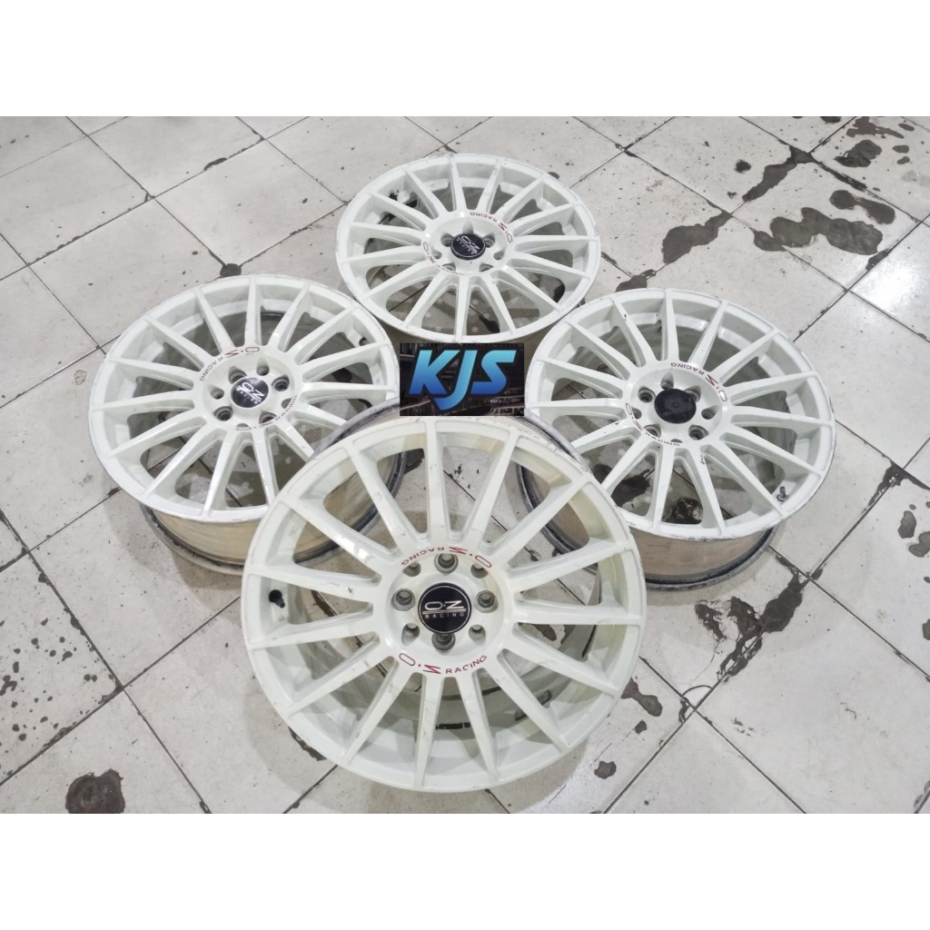 Velg Racing OZ Second Ring 17 Pcd 4x100 4x114 R17 Buat Avanza Xenia Livina Jazz Yaris Sigra Vios Cal
