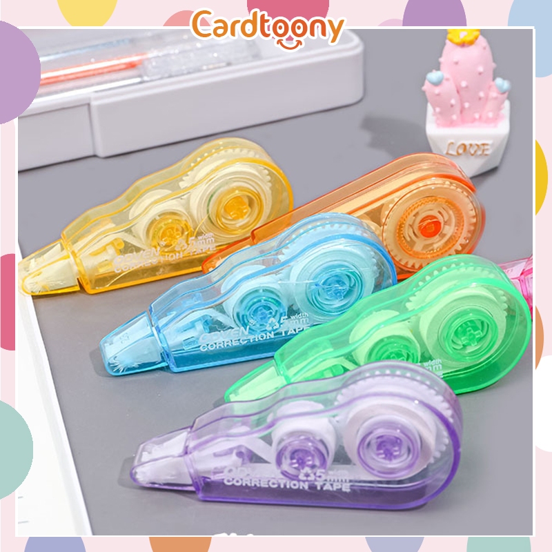 

Tip Ex Roll / Tipex / Correction Tape Pita Koreksi Lucu Imut Polos Motif Bunga warna warni