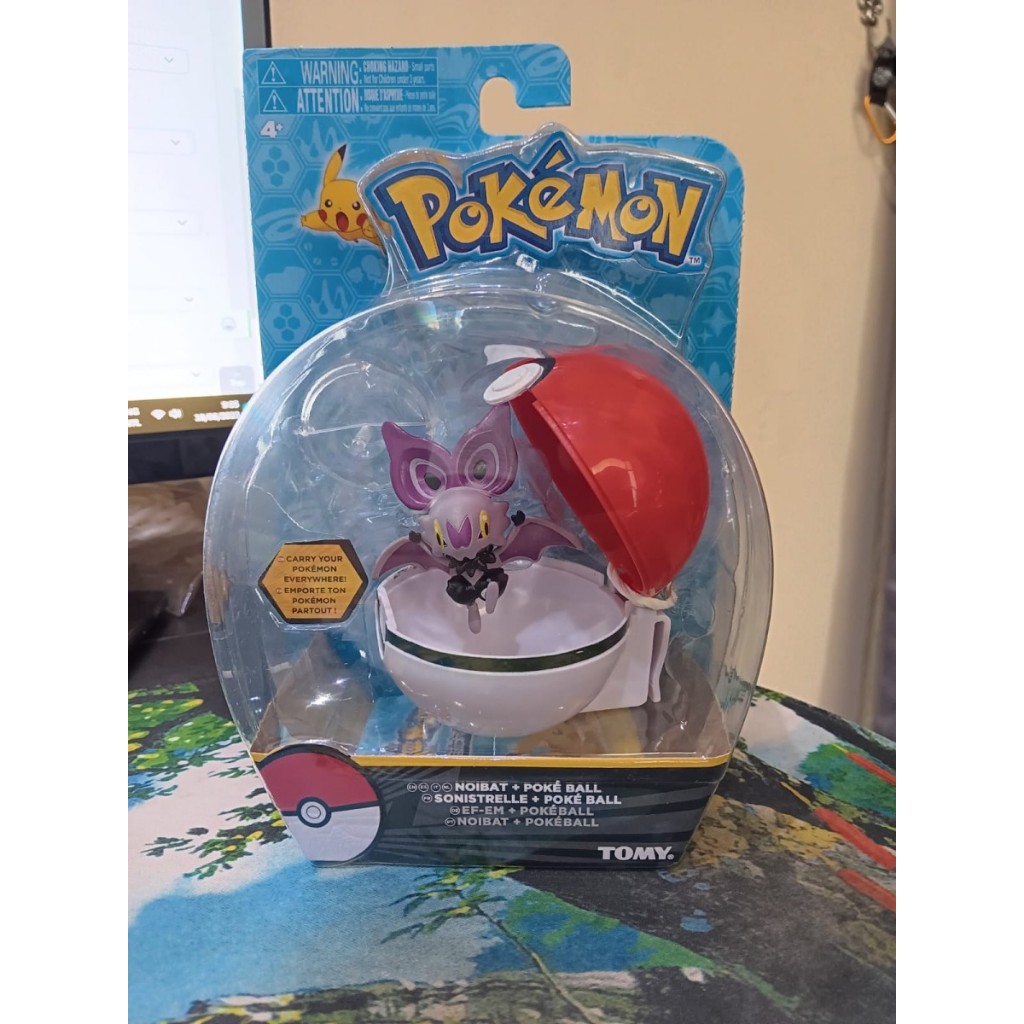 Tomy Pokemon NOIBAT + POKE BALL
