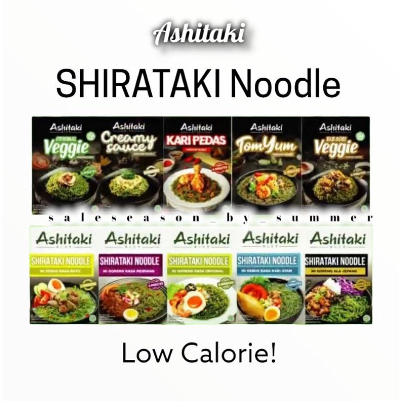 

Ashitaki Mie Shirataki Instant Diet