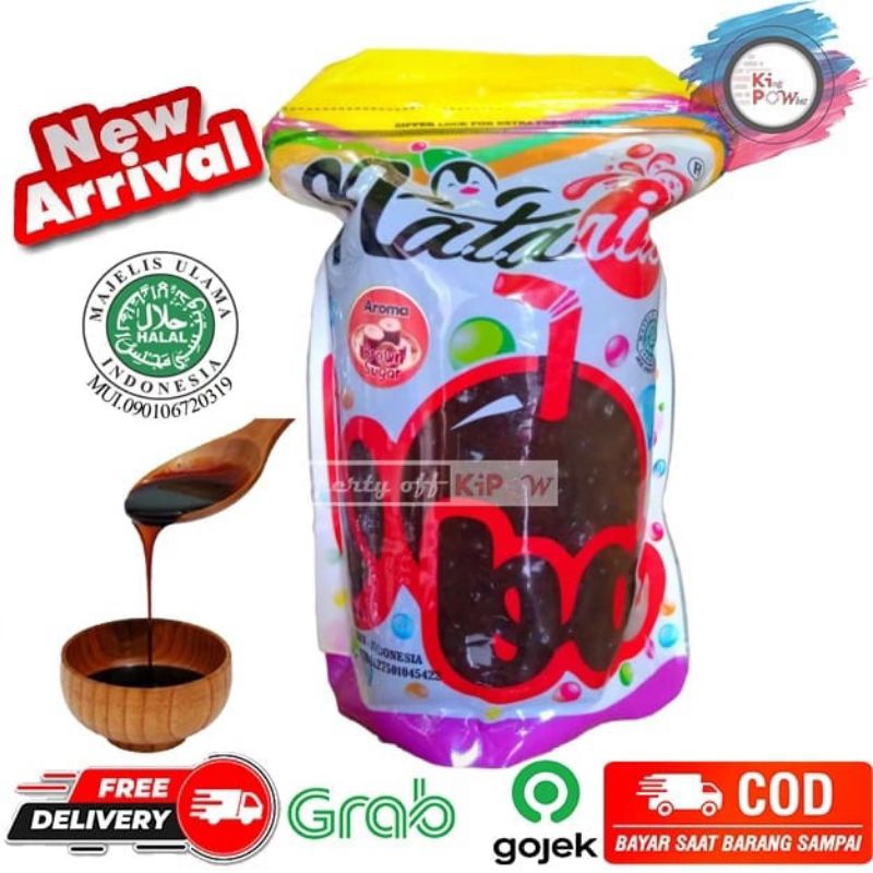 

popping boba brown sugar 500gr - boba brown sugar pecah - kipaw bogor