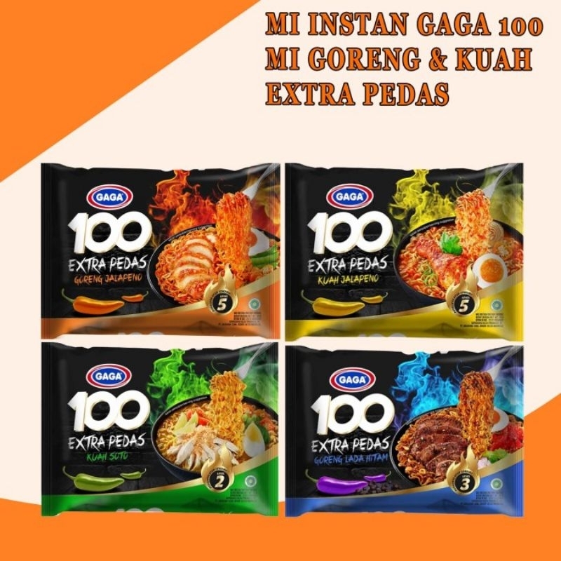 

Gaga 100 - Mie goreng instan 75g