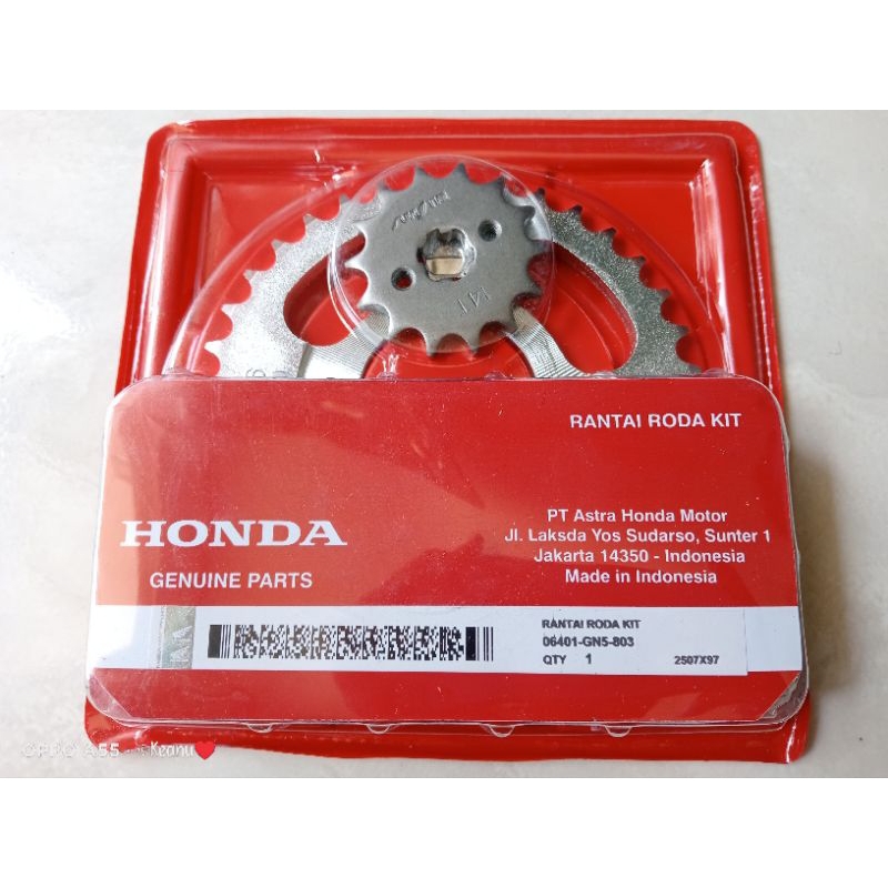 GEAR SET HONDA ASTREA GRAND PRIMA LEGENDA