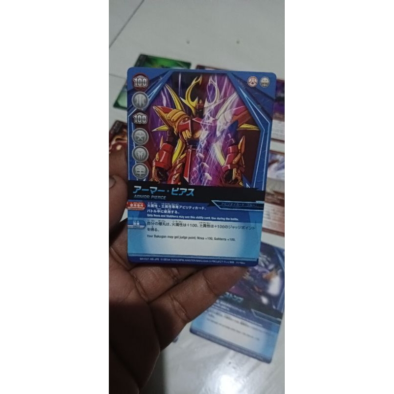 kartu bakugan ability japanese card