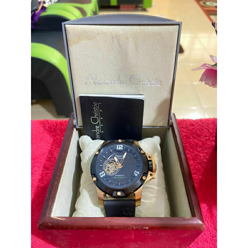 Dijual Jam Cowok Mewah Alexander Christie, AC 6295 MA Limitied