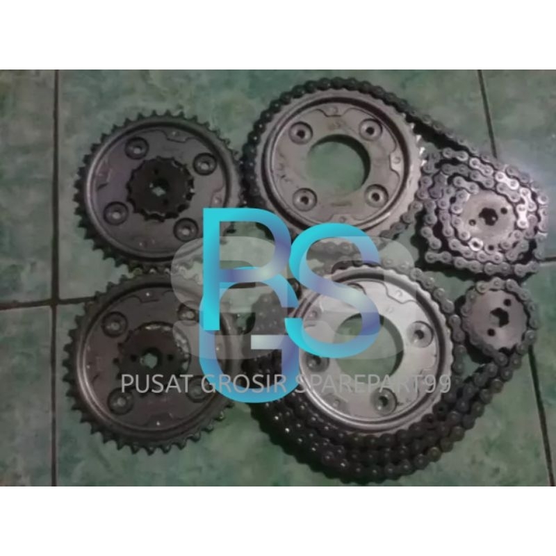 gear set motor honda absolute revo, Revo fit Copotan/Second original